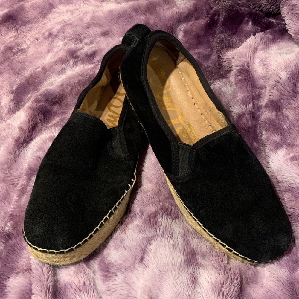 Sam Edelman Black Boho Espadrilles